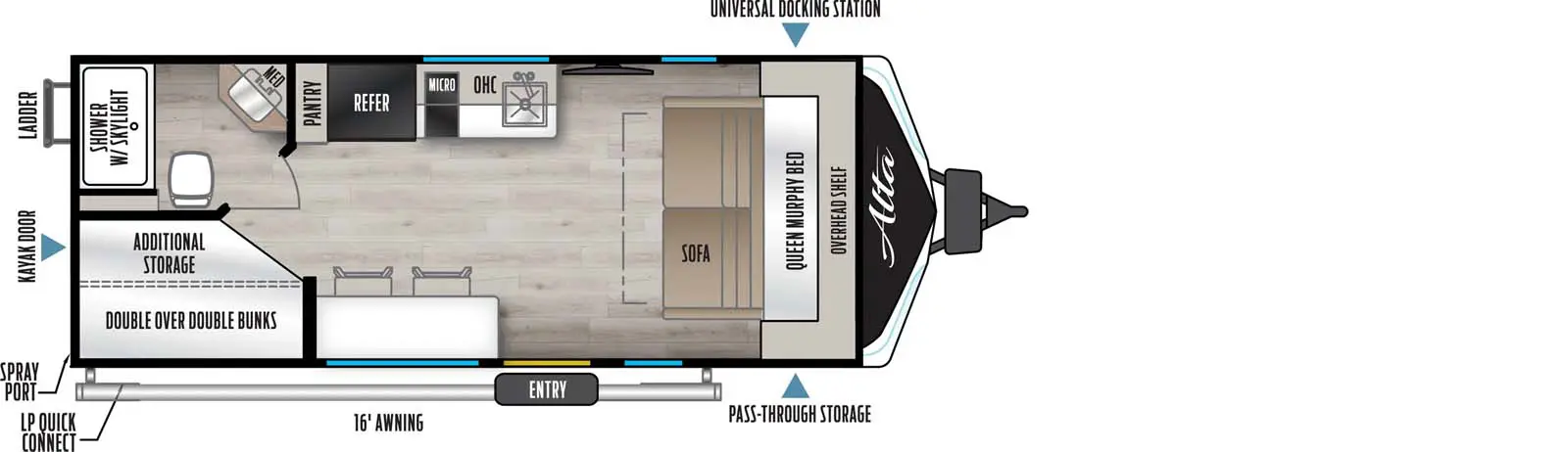 1800MBH-LE Floorplan Image